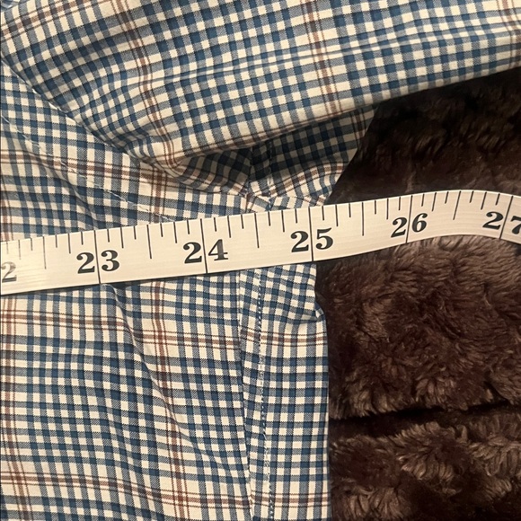 Ermenegildo Zegna Navy and White Plaid Shirt - Picture 5 of 6